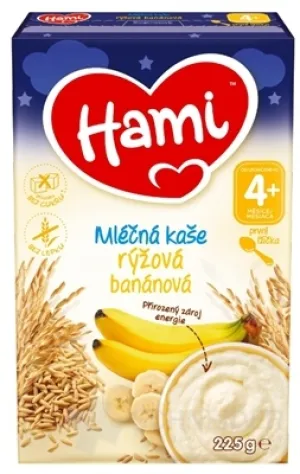 Hami-Milch-Reis-Bananenbrei